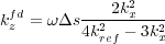              2k2x
kfzd= !   s4k2-- --3k2
           ref    x
