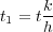      k-
t1 = th
